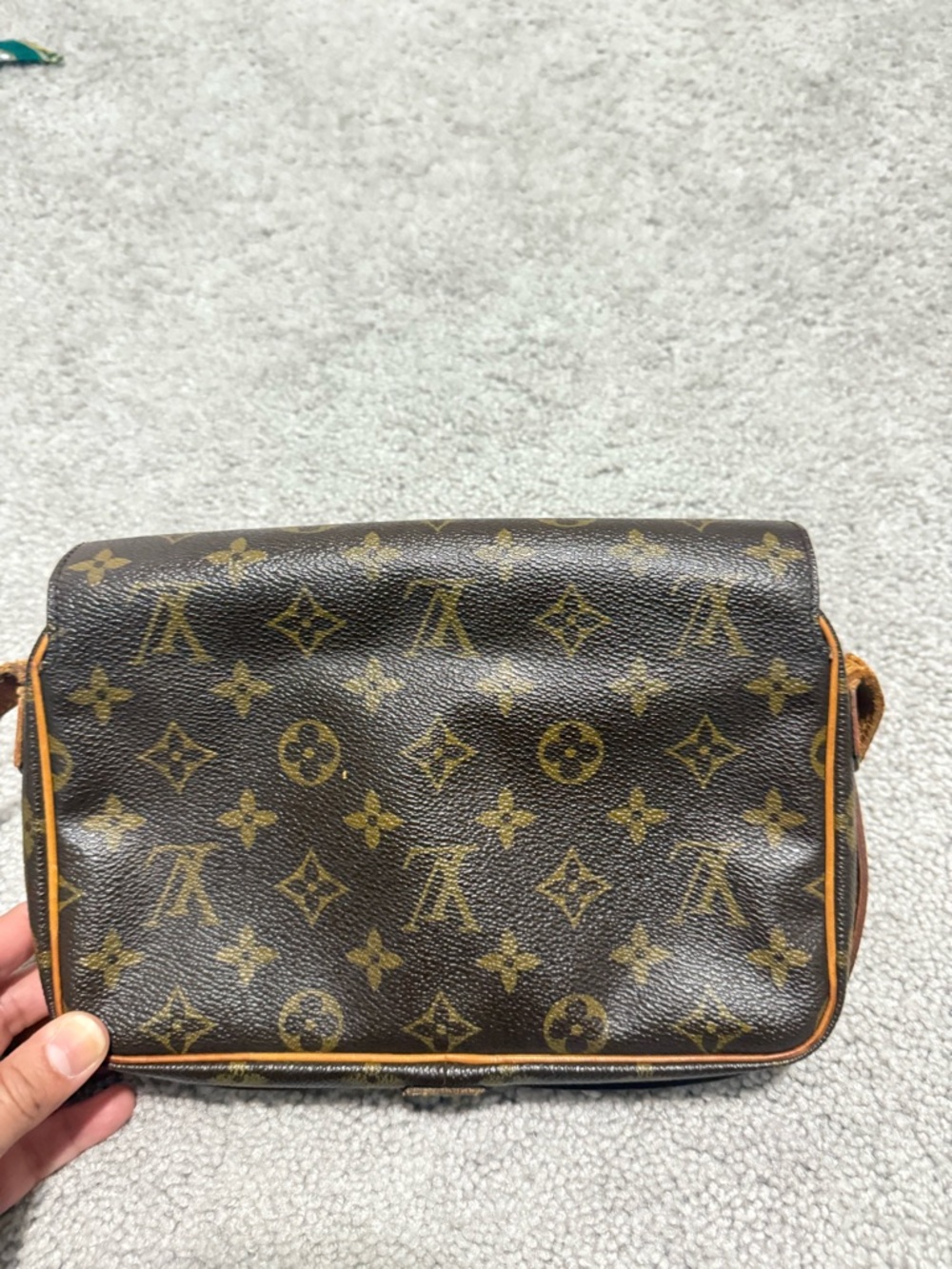 Louis Vuitton Brown Monogram Crossbody Bag St Germaine - Picture 5 of 7